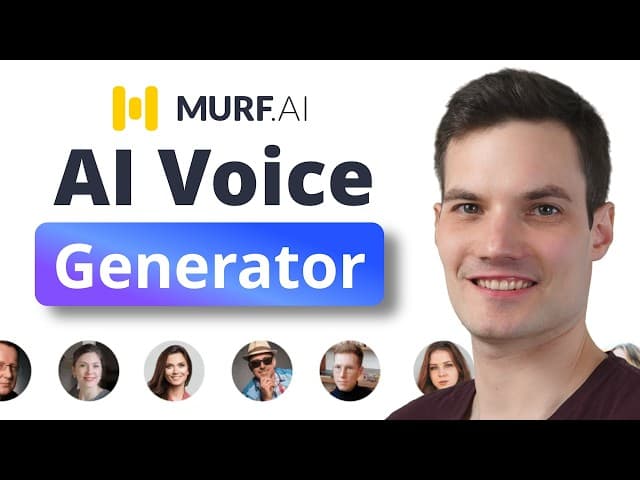 YouTube thumbnail for Murf AI