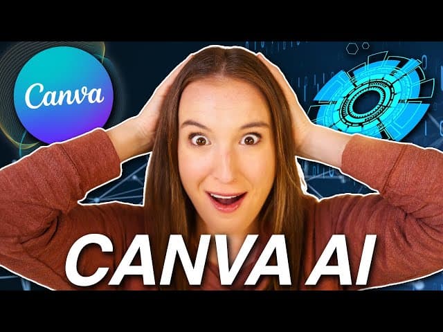 YouTube thumbnail for Canva AI