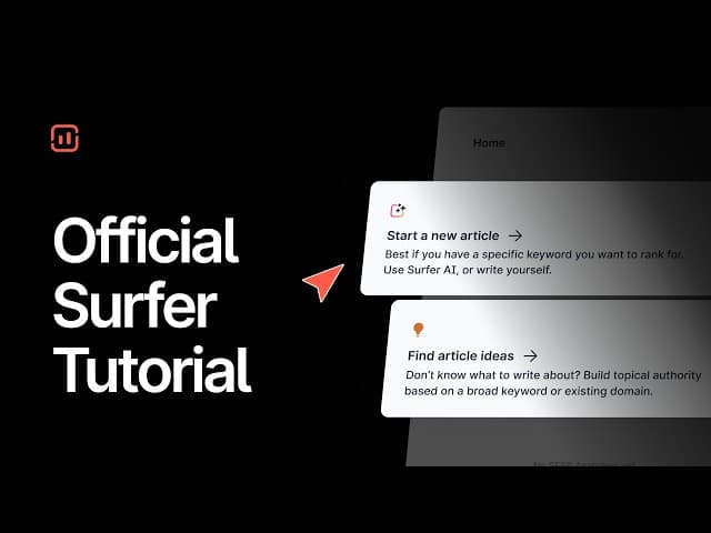 YouTube thumbnail for SurferSEO