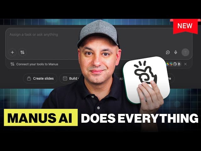 YouTube thumbnail for Manus