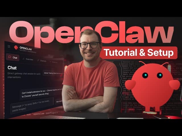 YouTube thumbnail for OpenClaw
