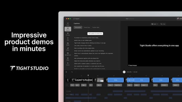 YouTube thumbnail for Tight Studio