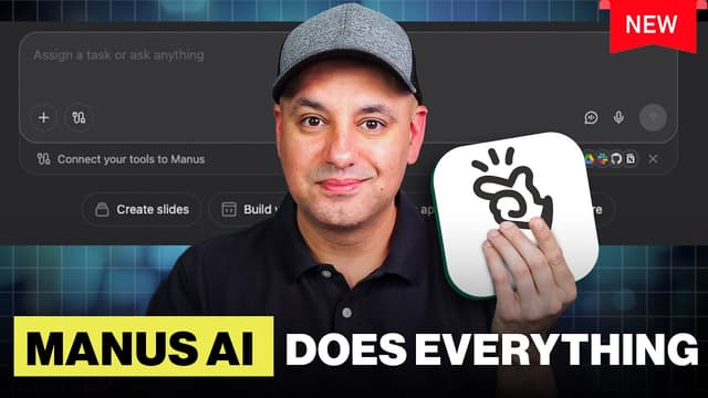 YouTube thumbnail for Manus